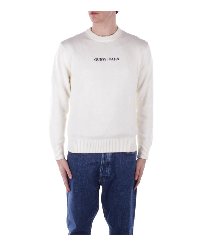 pull-logo-coupe-classique-coton