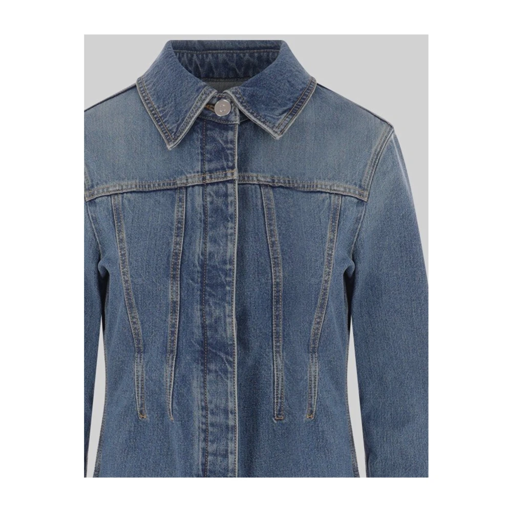 Alaïa Denim Ronde Jumpsuit Blue Dames