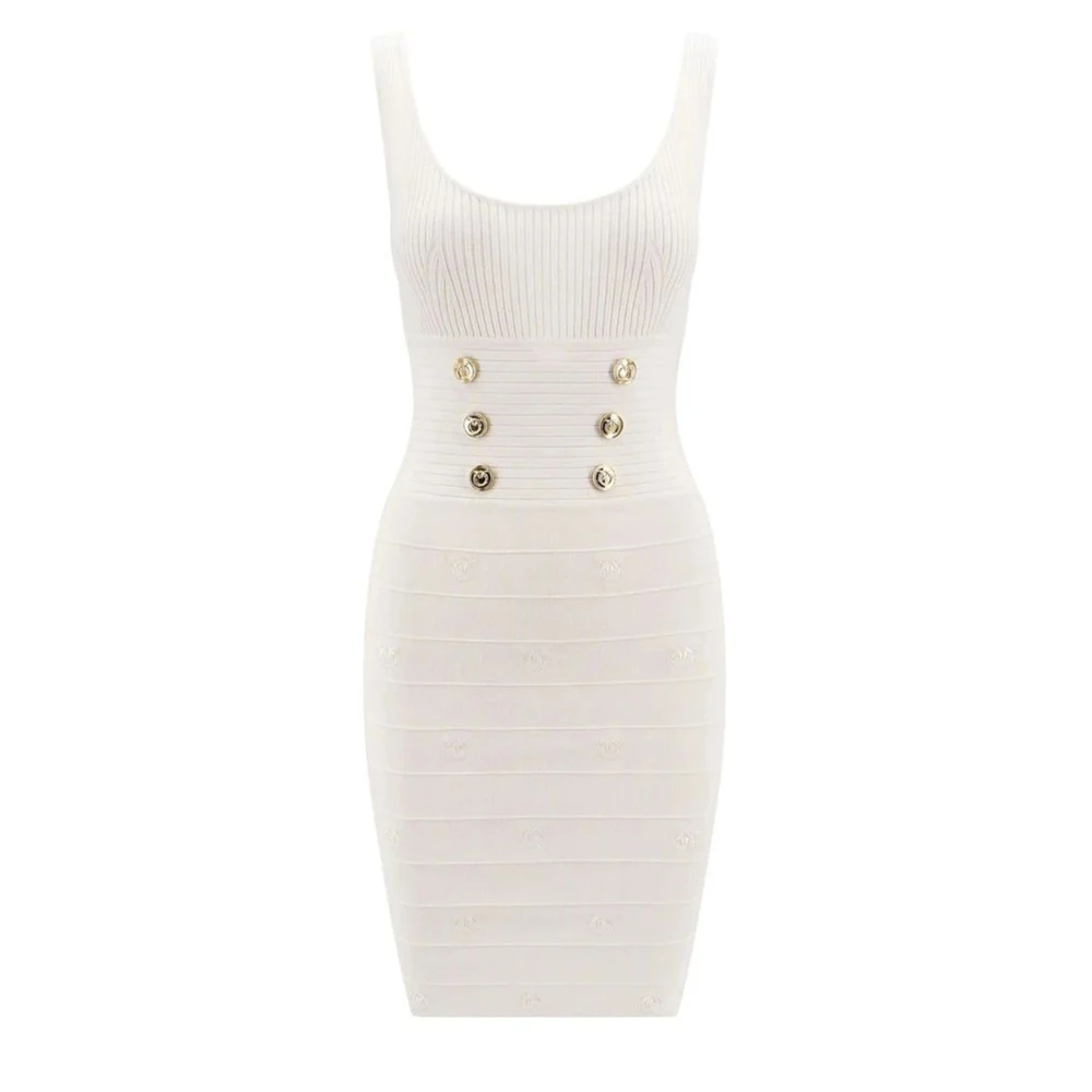 pinko Witte Jurk voor Vrouwen White Dames