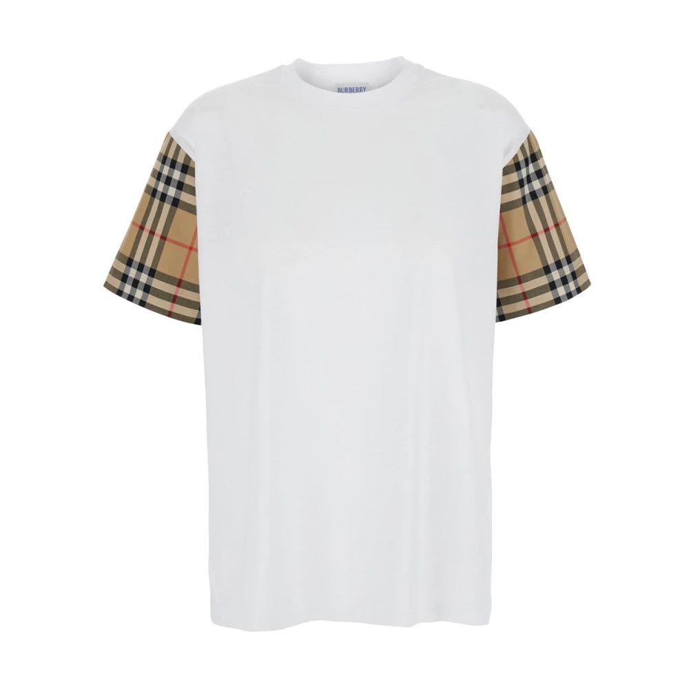 Burberry Vintage Check Katoenen T-shirt Multicolor Heren