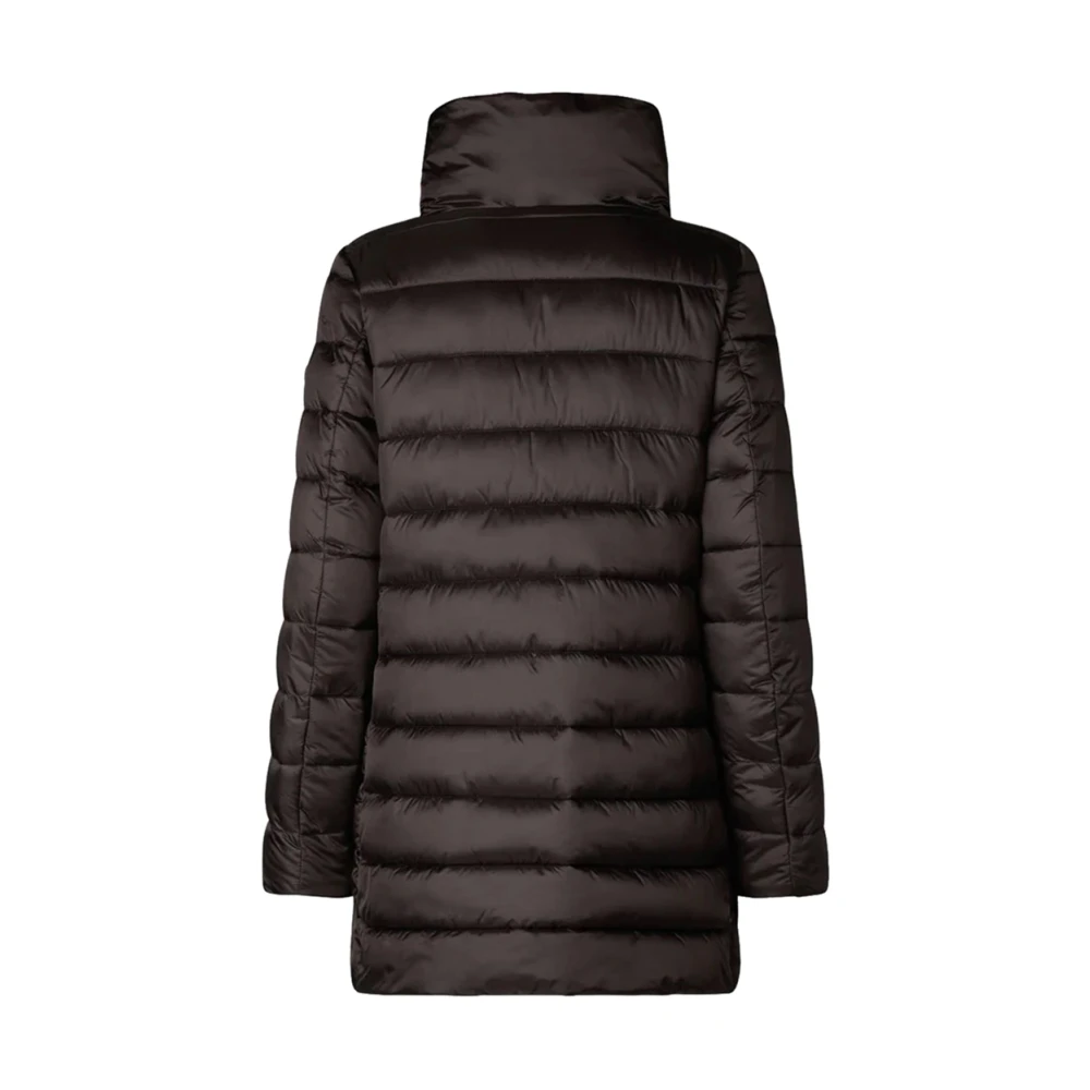 Save The Duck Bruine Winterjas Elegant Veelzijdig Brown Dames