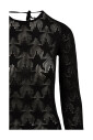 robe-longue-noire-etoilee