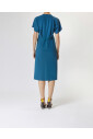 robe-a-manches-courtes-et-col-en-v