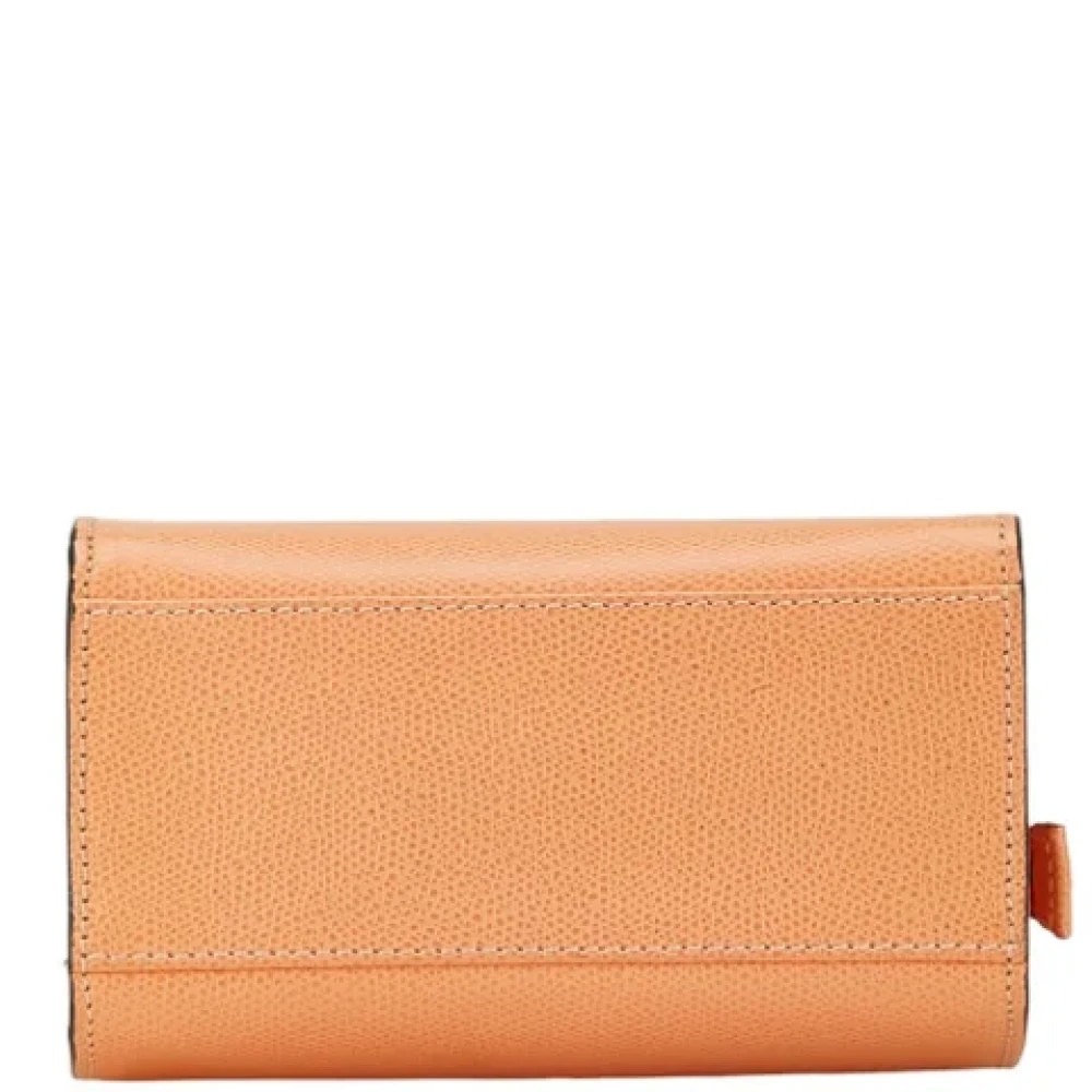 Celine Vintage Pre-owned Leather celine-bags Orange Dames