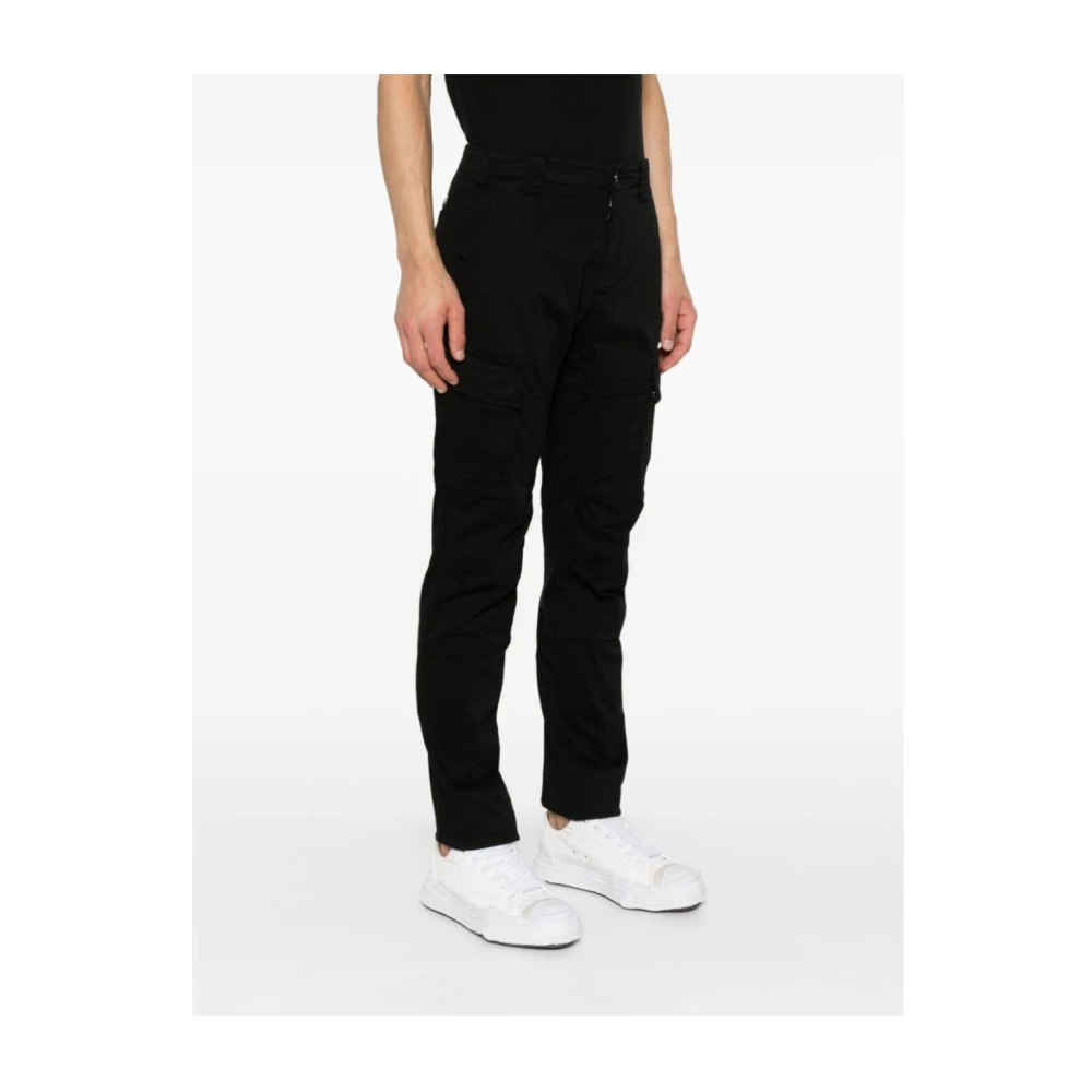 C.P. Company Cargo broek in groene stijl Black Heren