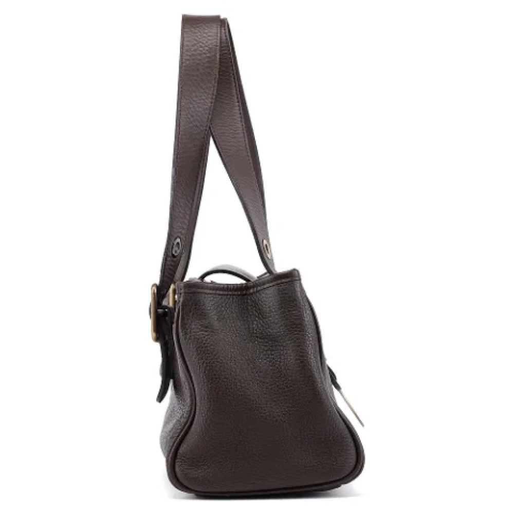Chloé Pre-owned Leather totes Brown Dames