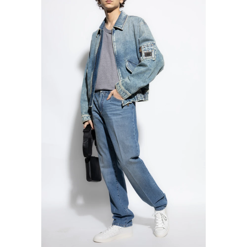 Dolce & Gabbana Mouwloos T-shirt Gray Heren