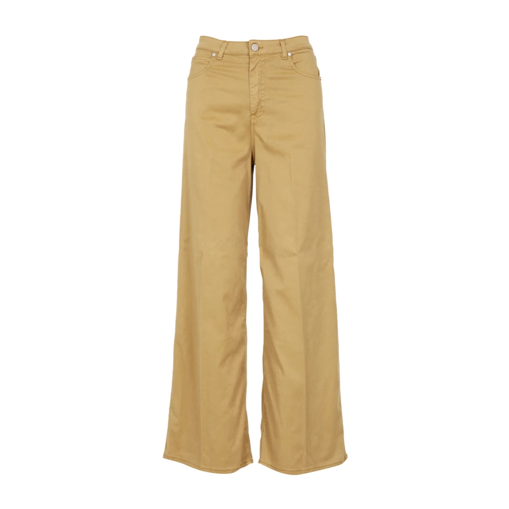 Cruna Donna Beige Pantaloni, M, New,
