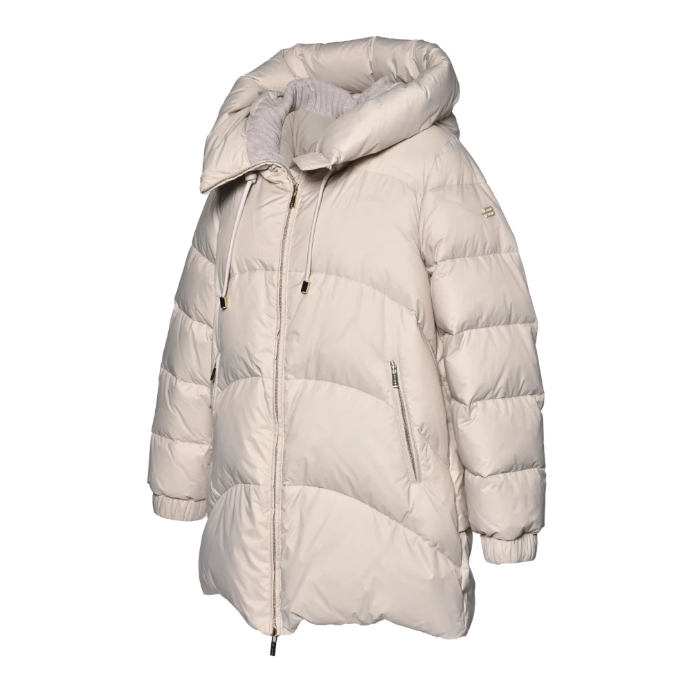 Baldinini Down Jacket Yellow Dames