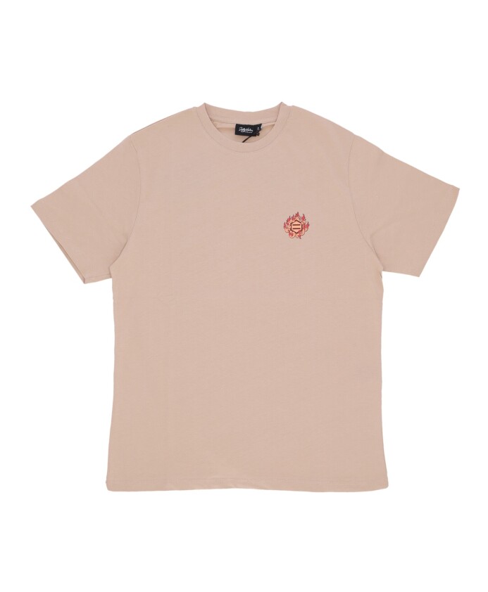zand-beige-korte-mouw-tee