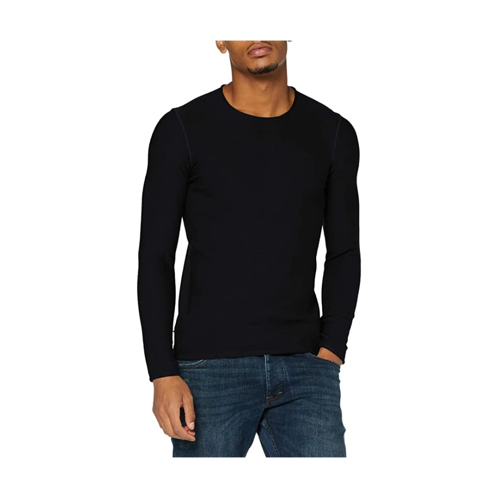 Replay Gebreid Vest Black Heren