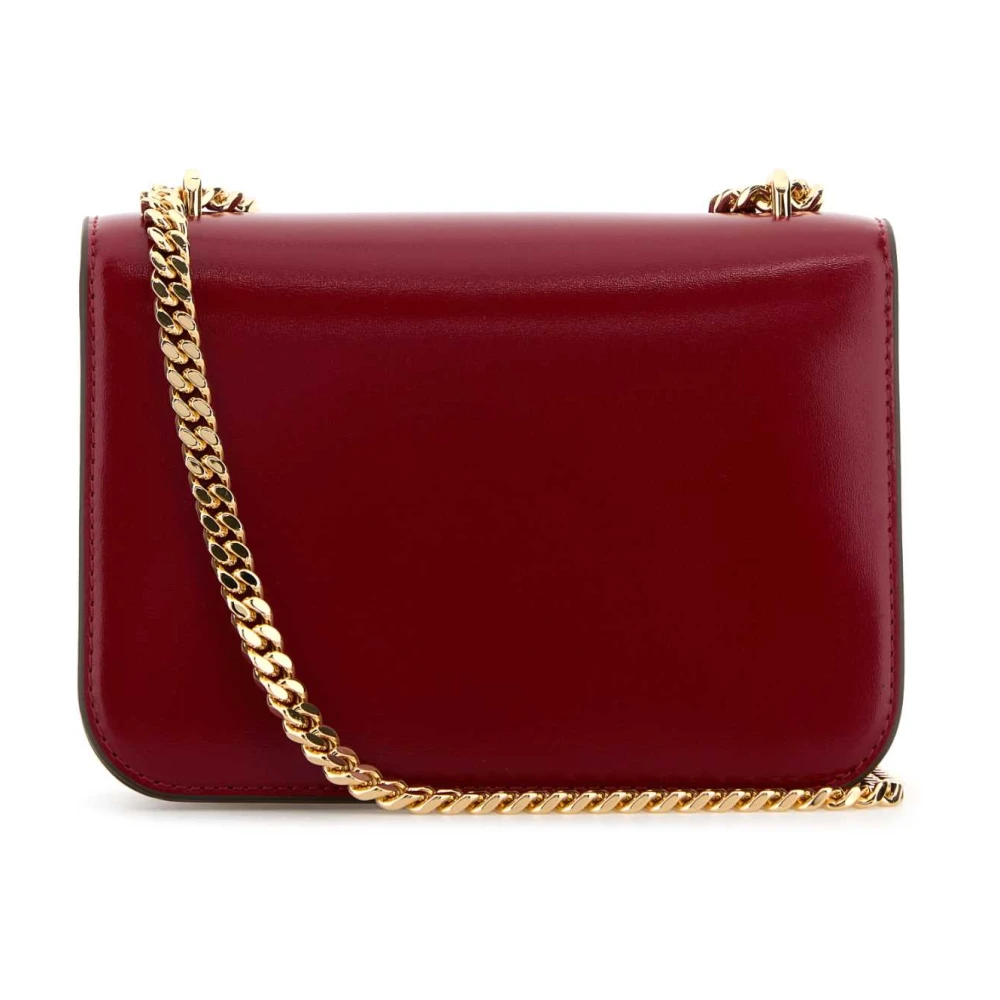 TORY BURCH Eleanor Rode Leren Schoudertas Red Dames