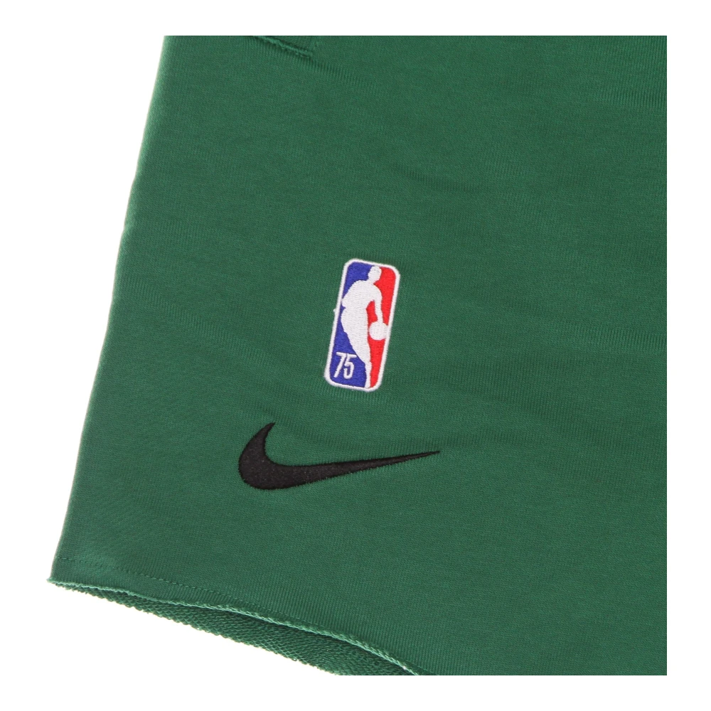 Nike NBA Courtside Fleece Shorts Green Heren