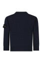 cardigan-bleu-en-coton-a-col-en-v