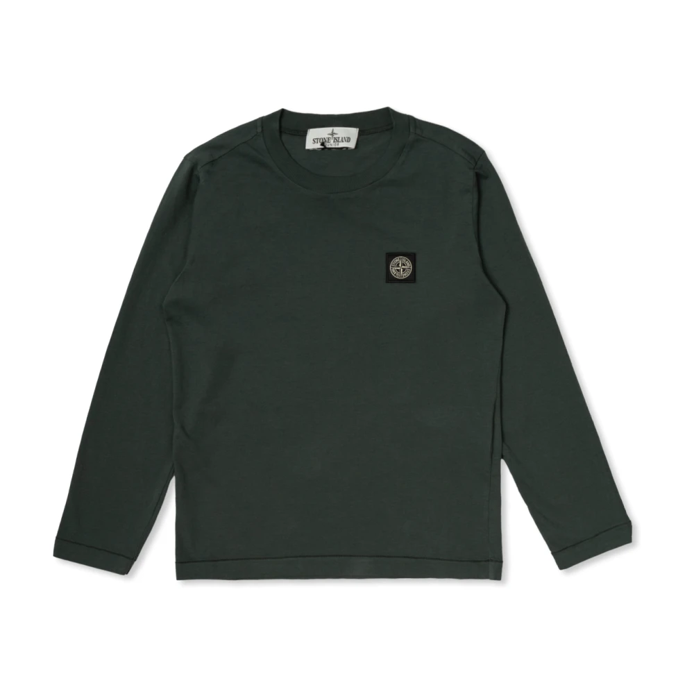 Stone Island T-shirt med logotyp Green, Unisex