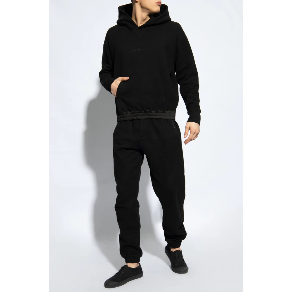 Saint Laurent Sweatpants met logo Black Heren