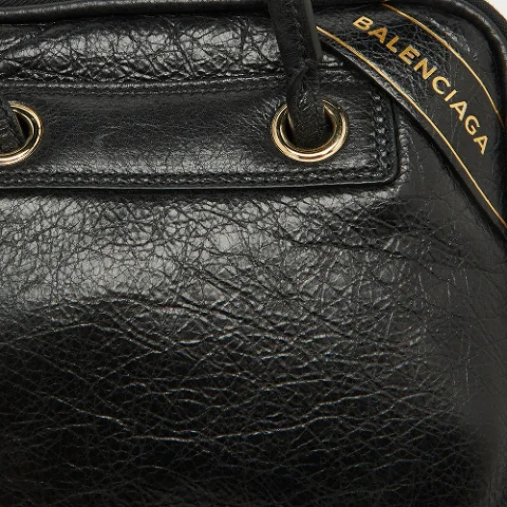 Balenciaga Vintage Pre-owned Leather balenciaga-bags Black Dames