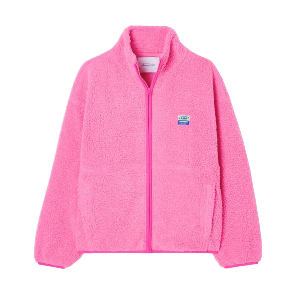American vintage Stijlvolle Jas Pink Dames