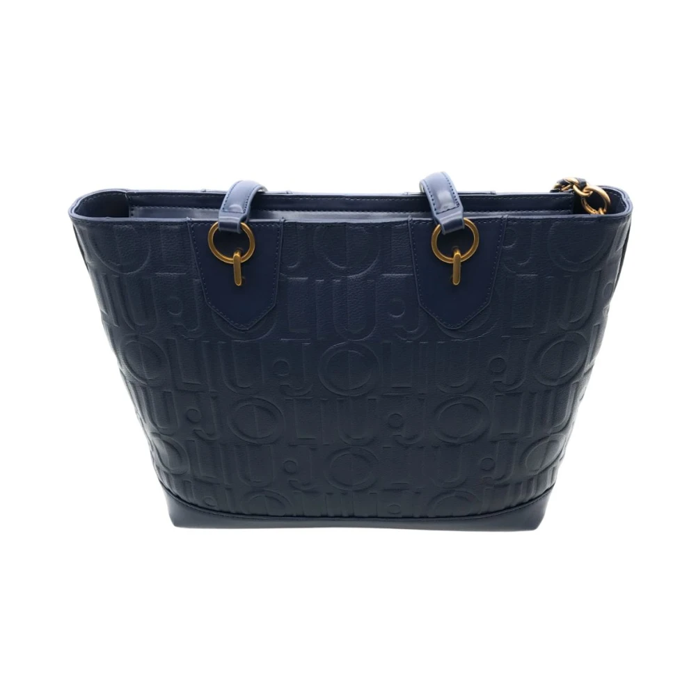 Liu Jo Winkel tas met decoratieve ketting Blue Dames