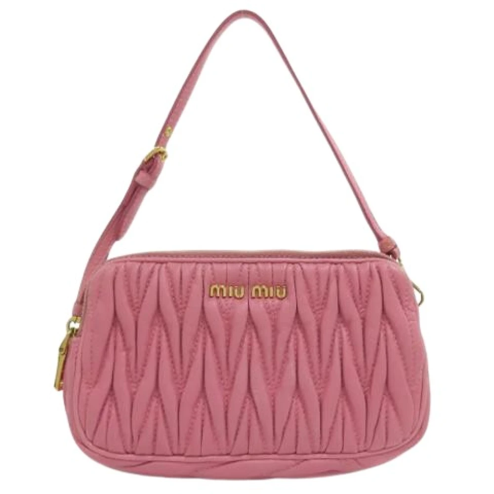 Pre-owned > Pre-owned Bags > Pre-owned Shoulder Bags - - Miu Miu Pre-owned - Modalova