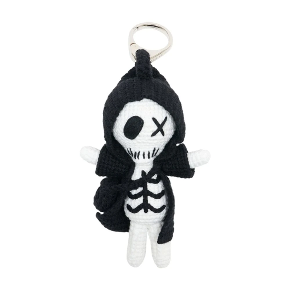 Alexander Mcqueen Black Booette T-Bar Sling Bag Accessory - Female - Keychains - One Size - Accessories