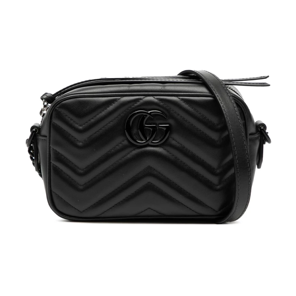 Gucci Vintage Donna Nero Pre-Owned, Taglia Unica, Used,