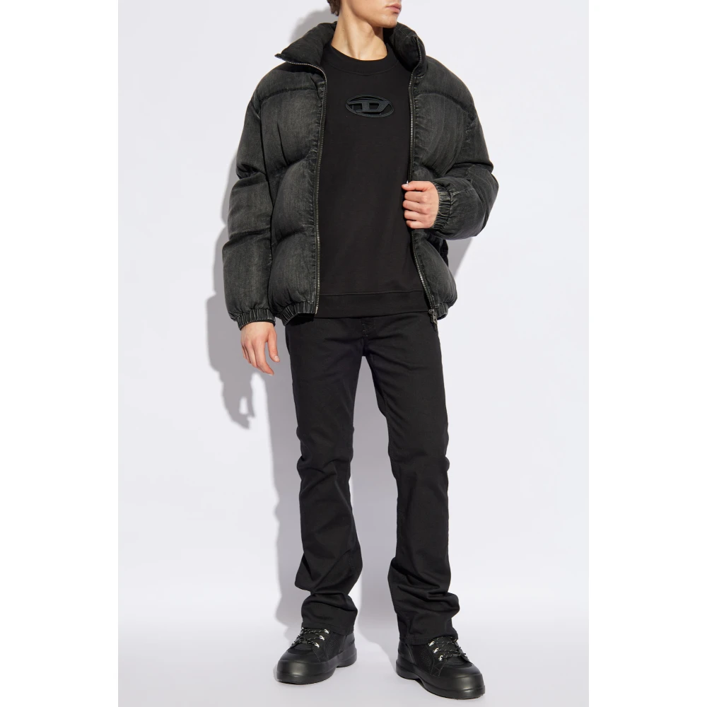 Diesel Sweatshirt S-Boxt-Od Black Heren