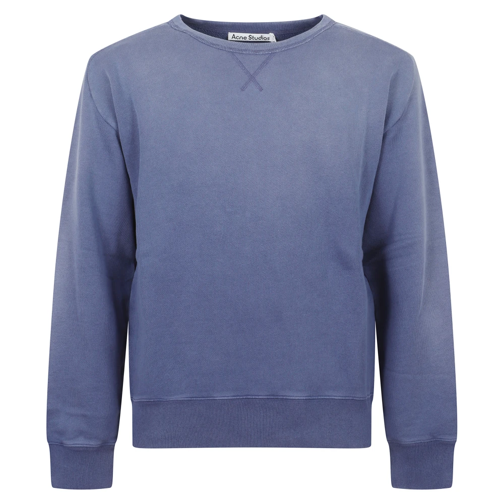 Acne Studios Men's Blue Sweatshirts, L/Xl, Jumpers