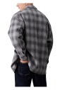 grey-checked-classic-collar-shirt