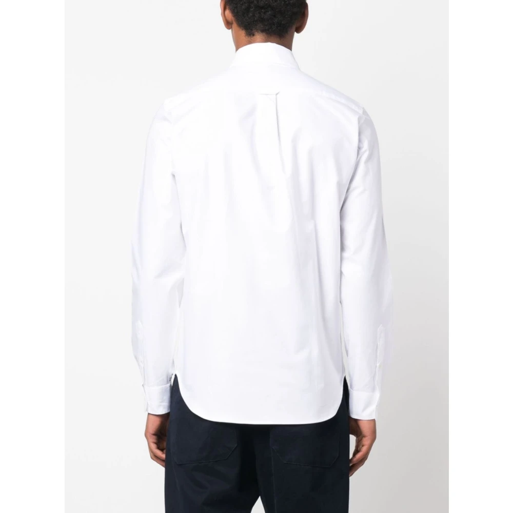 Maison Kitsuné Casual Shirts White Heren