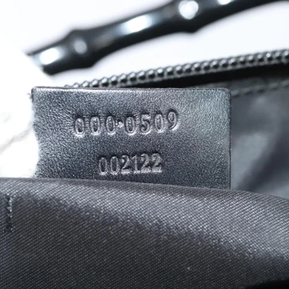 Gucci Vintage Pre-owned Nylon gucci-bags Black Dames