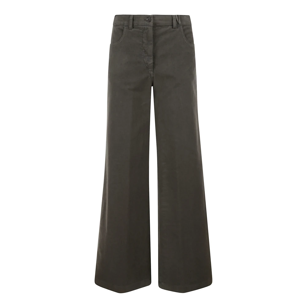 Aspesi Militaire Stijl Broek Green Dames