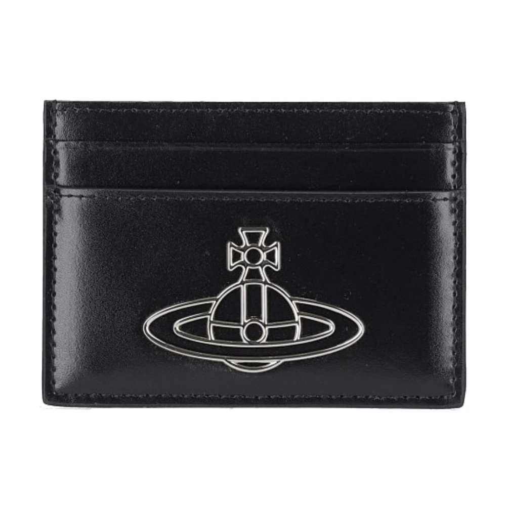 Vivienne Westwood Women's Black Wallets & Cardholders, One Size, Portacarte Card Holder