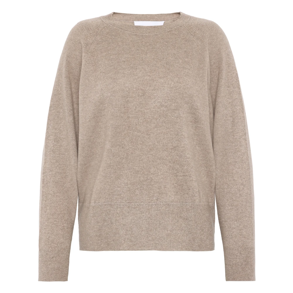 Emerson Renaldi Kasjmier Raglantrui in Donker Taupe Beige Dames