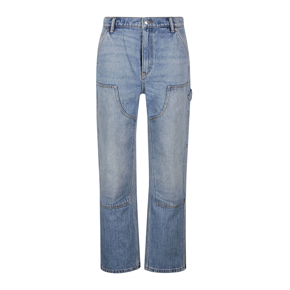 Alexander wang Ruimvallende Carpenter Jeans Blue Dames