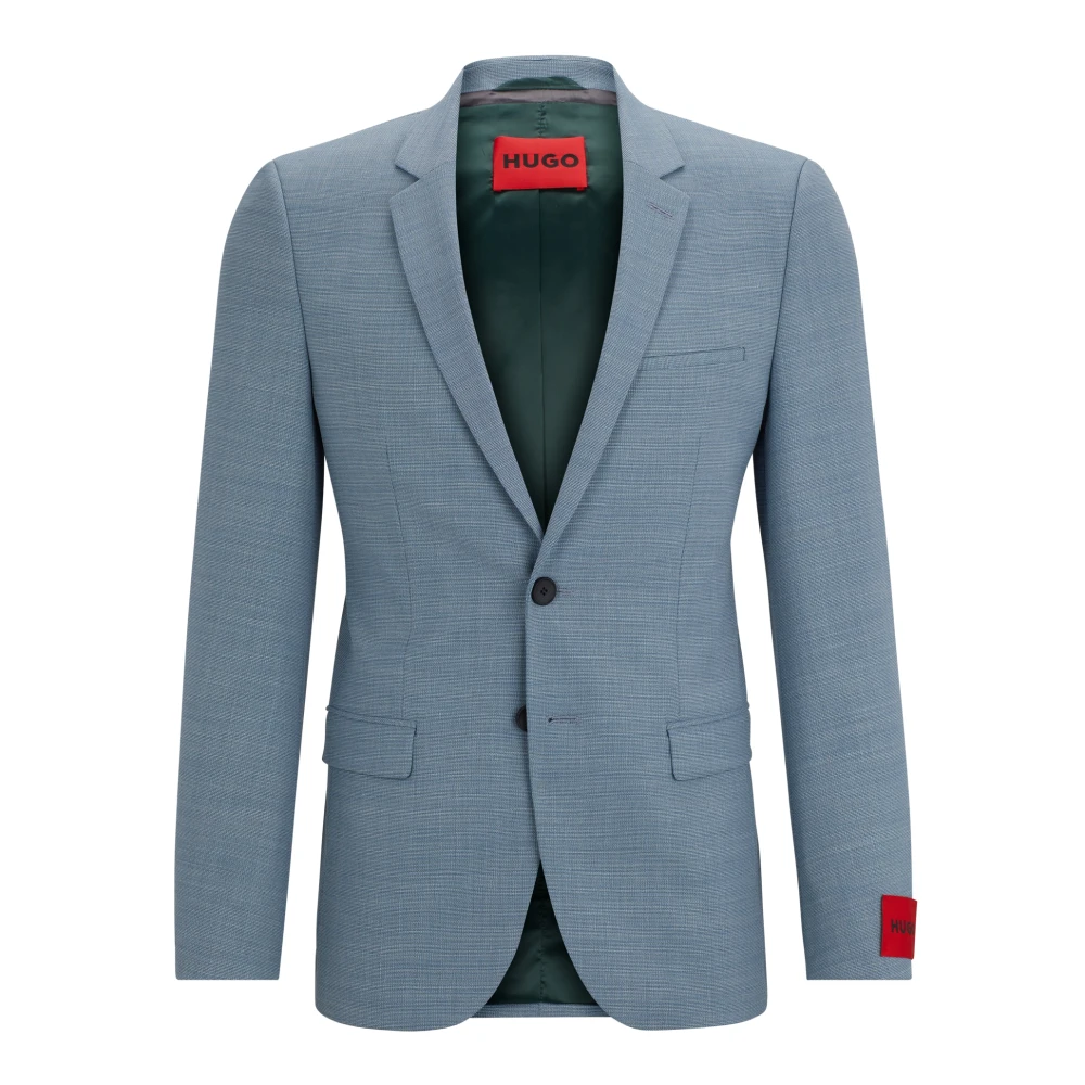 Hugo Boss Stijlvolle Blazer voor Mannen Blue Heren