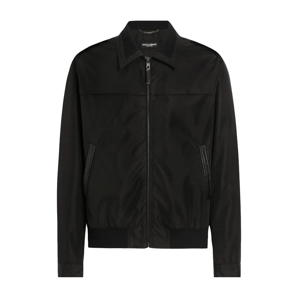 Dolce & Gabbana Uomo Nero Giacche, L, New,
