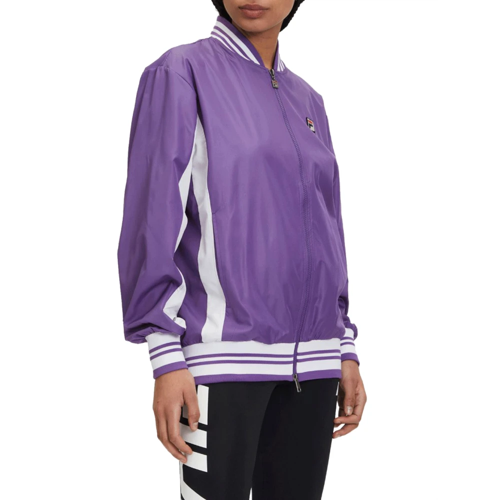 Fila Paarse Ritsjas Kleurblokken Strepen Multicolor Dames
