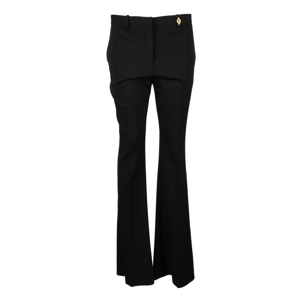 Versace Elegante Wollen Broek Black Dames