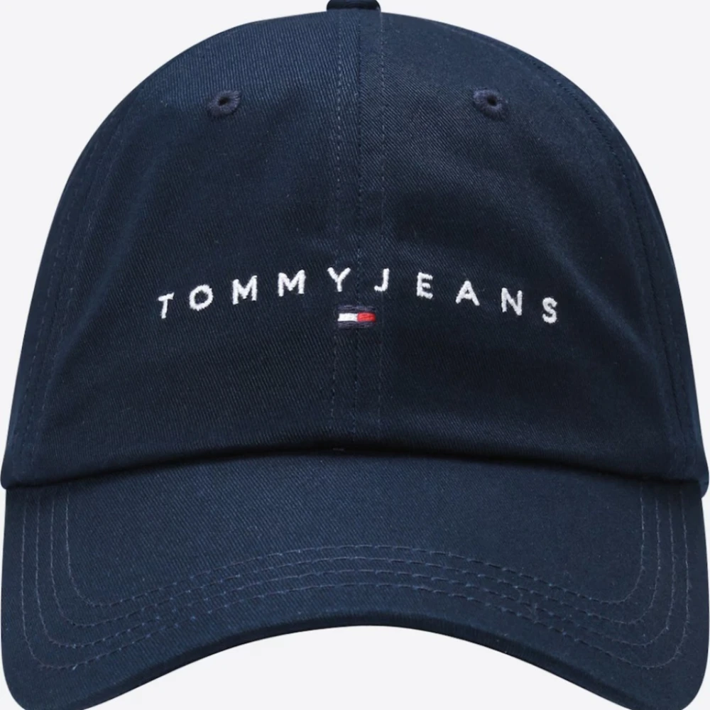 Tommy Jeans Lineair Logo 6 Panel Pet Blue Dames