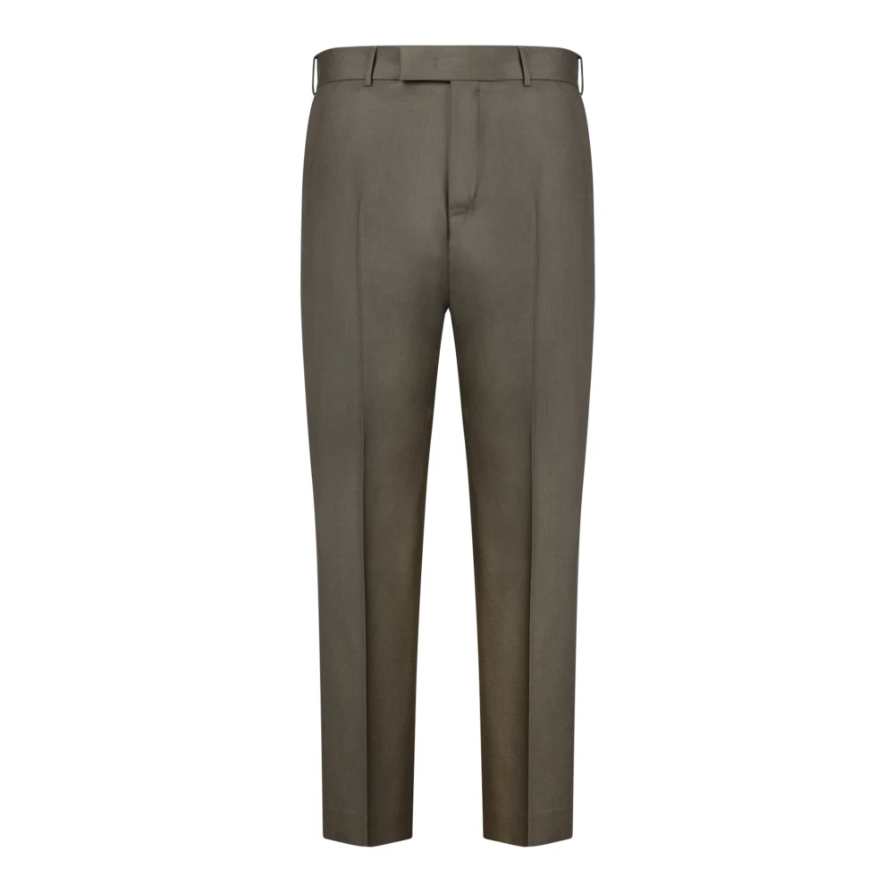 PT Torino Militair groene broek met riemlussen Green Heren