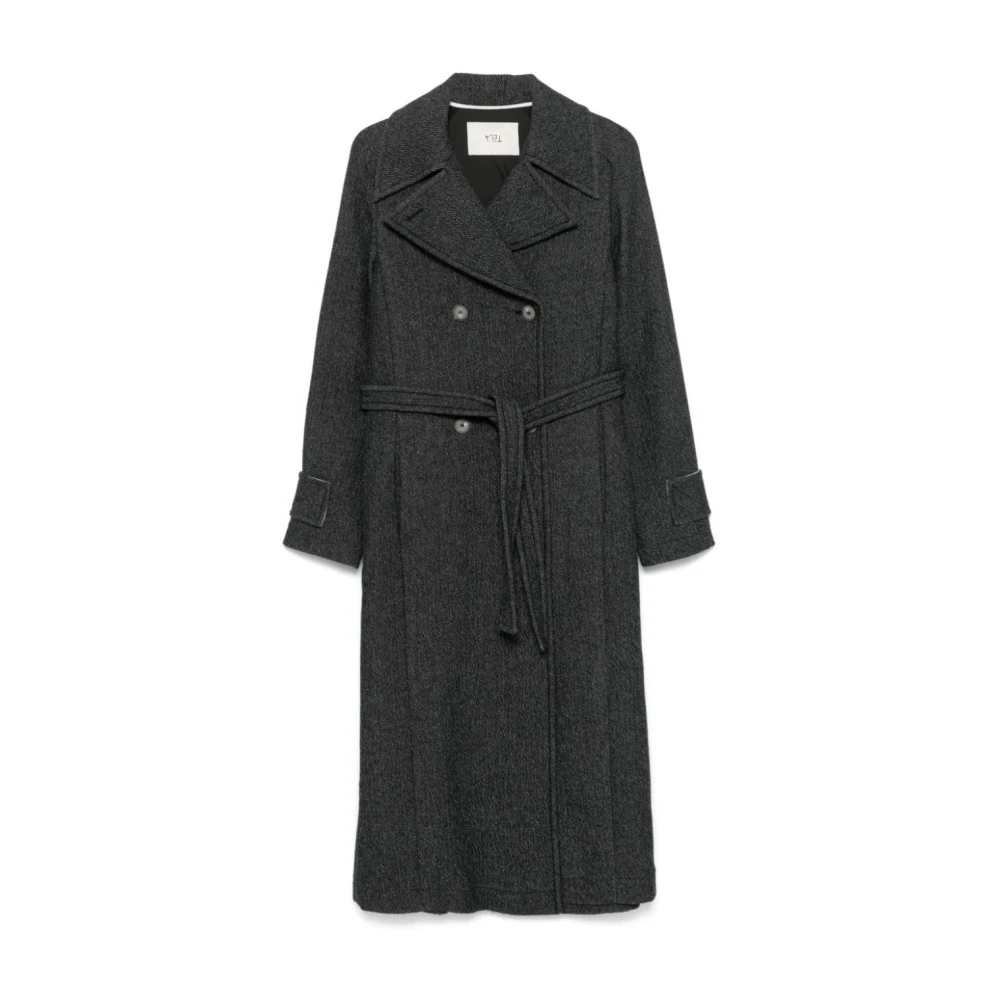 Tela Stijlvolle Jassen voor Modieuze Look Gray Dames