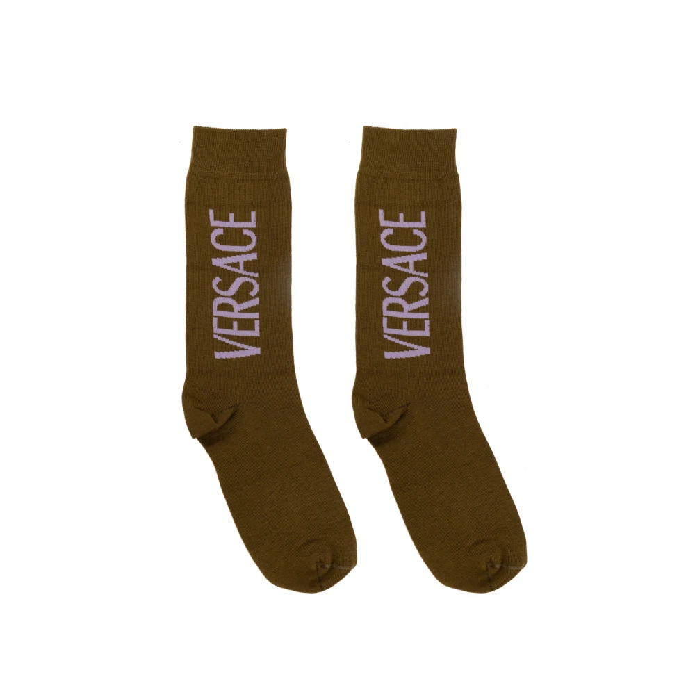 Versace Sokken met logo Green Heren