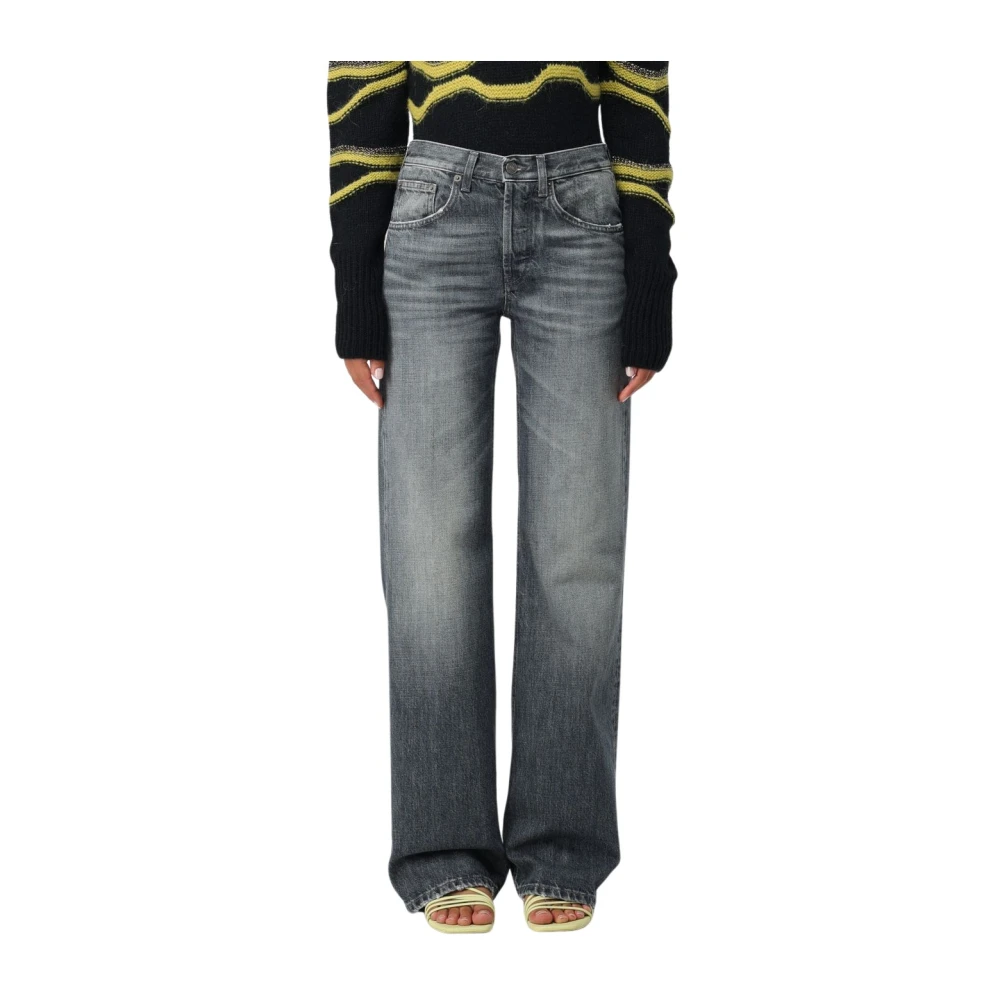 Dondup Denim Gewassen Jacklyn Broek Gray Dames