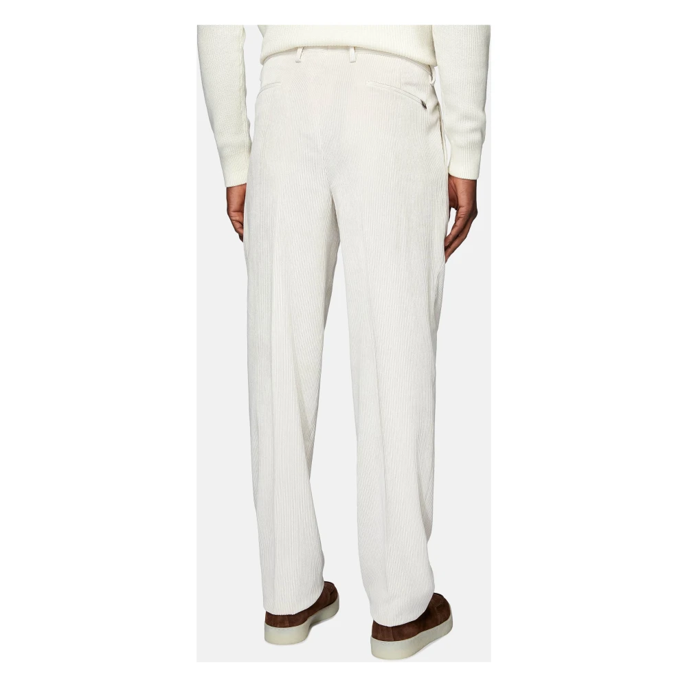 Boggi Milano Fluwelen Broek Brown Heren
