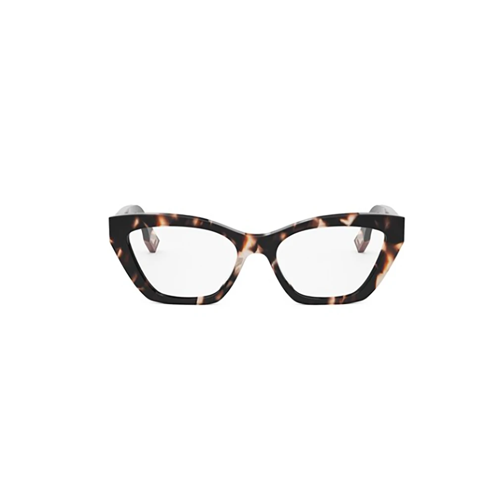 Fendi Bruine Optische Monturen Elegant Stijl Brown Dames