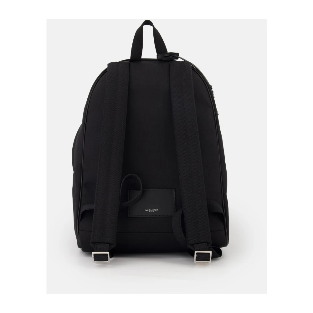 Saint Laurent City Rugzak Lente-Zomer 2025 Black Heren