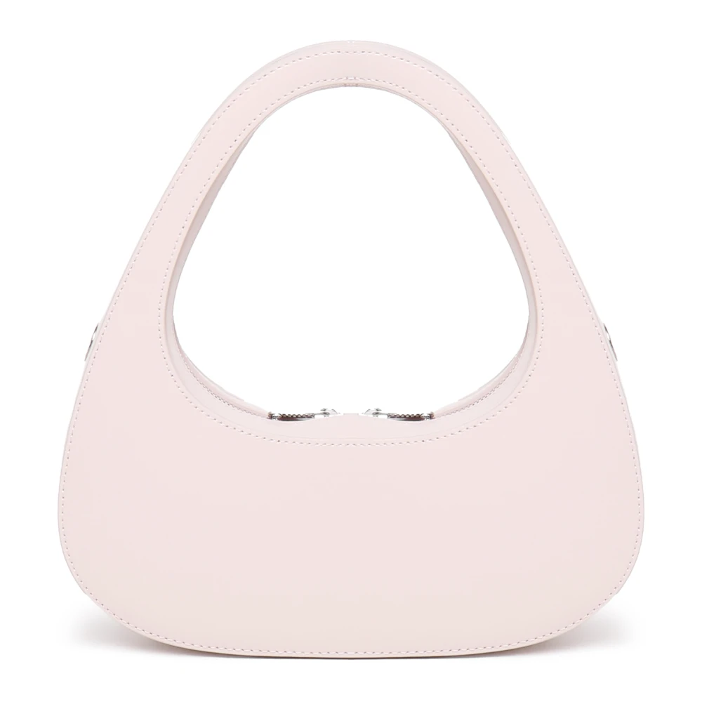 Coperni Roze Baguette Tas met Dubbele Rits Pink Dames