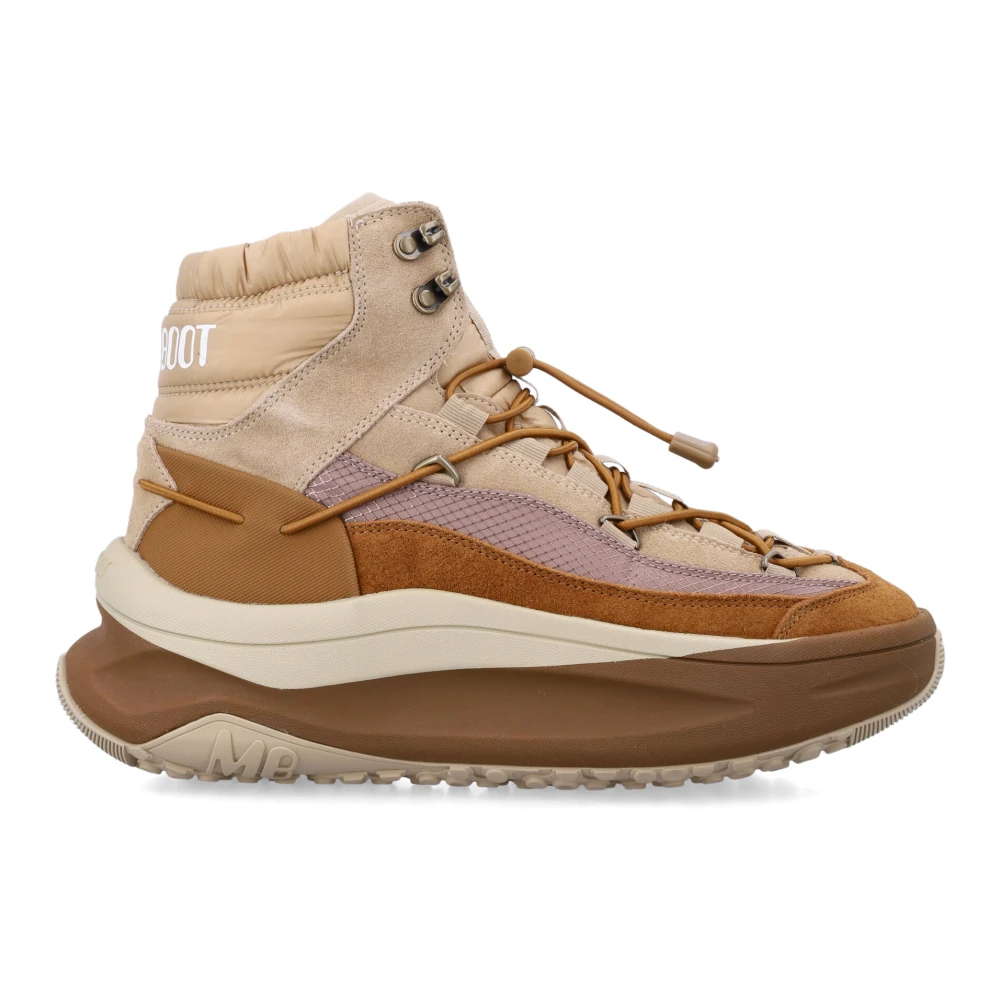 Moon Boot Moon247 Xlace Mid Dames Schoenen Bruin
