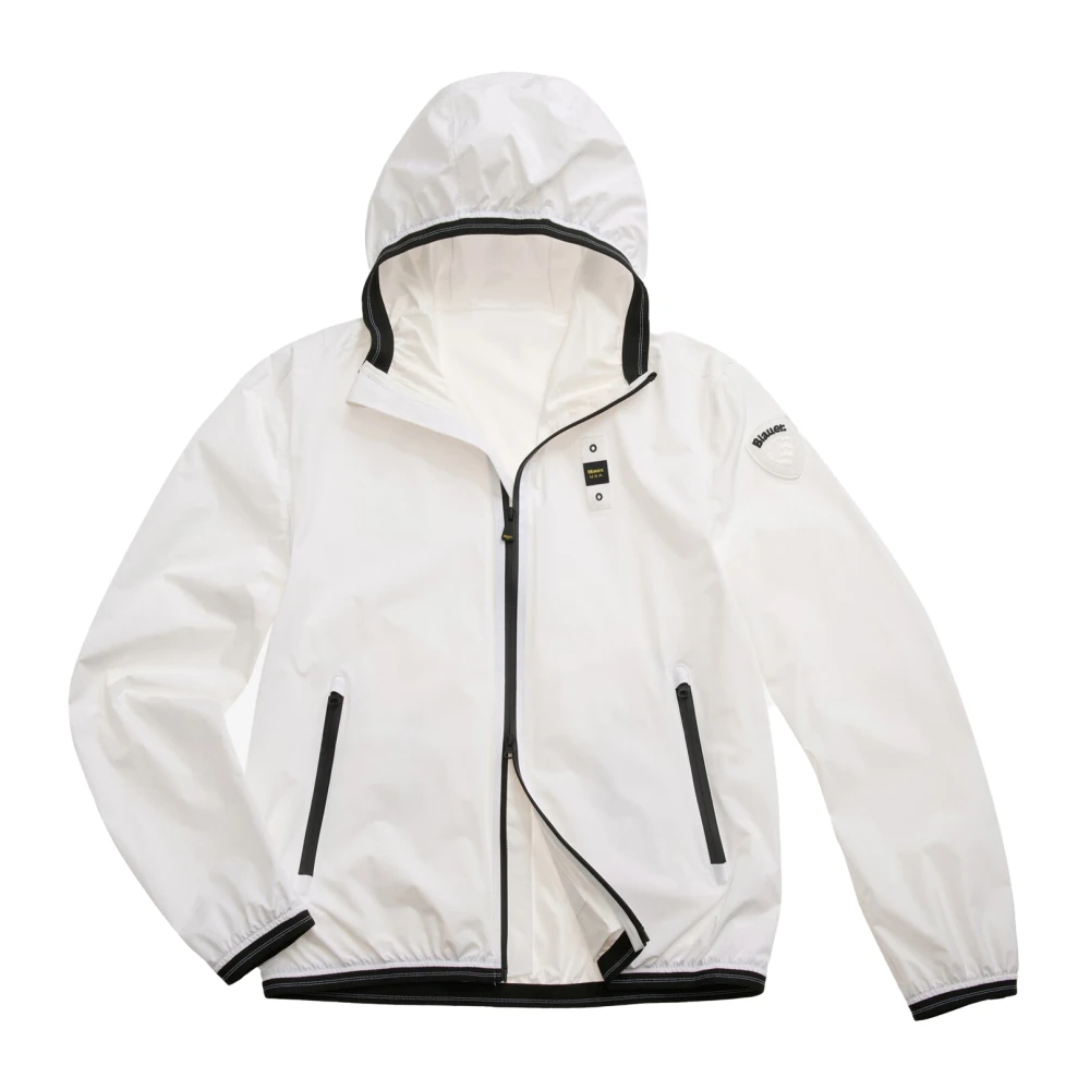Blauer Men's White Windbreakers, Xl, Farrin Wind Jacket